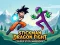 თამაში Stickman Dragon Fight - Super Stick Warriors ონლაინ