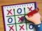 თამაში Tic Tac Toe Paper Note II ონლაინ