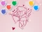 თამაში Bubble Shooter Valentine ონლაინ