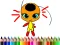 თამაში Back To School: Dotted Girl Coloring ონლაინ