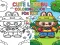 თამაში Cute Labubu Coloring Book for Kids ონლაინ