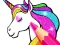 თამაში Unicorn Coloring Book Glitter ონლაინ