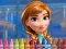 თამაში Anna Frozen Coloring ონლაინ