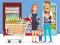 თამაში Happy Shopping Jigsaw ონლაინ