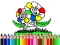 თამაში Back to School: Flowers Coloring ონლაინ