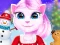 თამაში Cat Girl Christmas Decor Game ონლაინ