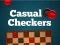 თამაში Casual Checkers ონლაინ
