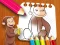 თამაში Curious George Coloring Book ონლაინ