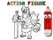 თამაში Back To School: Action Figure Coloring ონლაინ