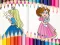 თამაში Beautiful Princess Coloring Book ონლაინ