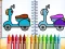 თამაში Cute Bike Coloring Book ონლაინ