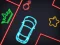 თამაში Neon Car Puzzle ონლაინ