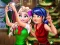 თამაში Ladybug And Elsa Xmas Selfie ონლაინ