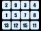 თამაში Numbers Sliding Puzzle ონლაინ