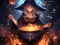 თამაში Anime girls Witchcraft ონლაინ
