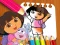 თამაში Dora the Explorer the Coloring Book ონლაინ