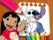 თამაში Lilo and Stitch Coloring Book ონლაინ