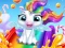 თამაში Glitter Unicorn Dress Up Girls ონლაინ