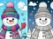 თამაში Coloring book Winter ონლაინ