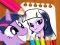 თამაში Equestria Girls Coloring Book ონლაინ