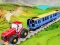 თამაში Chain Tractor Train Towing Game 3D ონლაინ