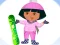თამაში Dora Ski Winter Dressup ონლაინ