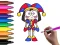 თამაში Pomni Coloring Time ონლაინ