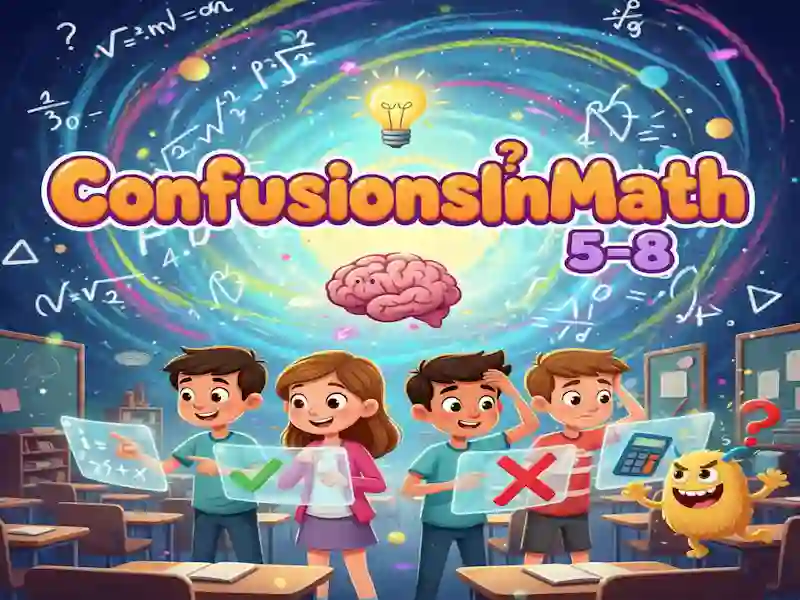 თამაში ConfusionsInMath 5-8 ონლაინ