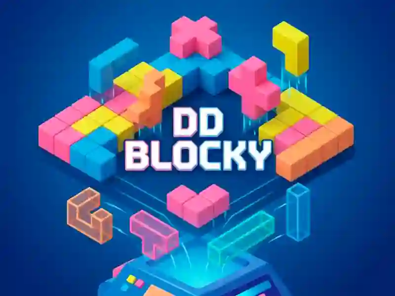 თამაში Dd Blocky ონლაინ