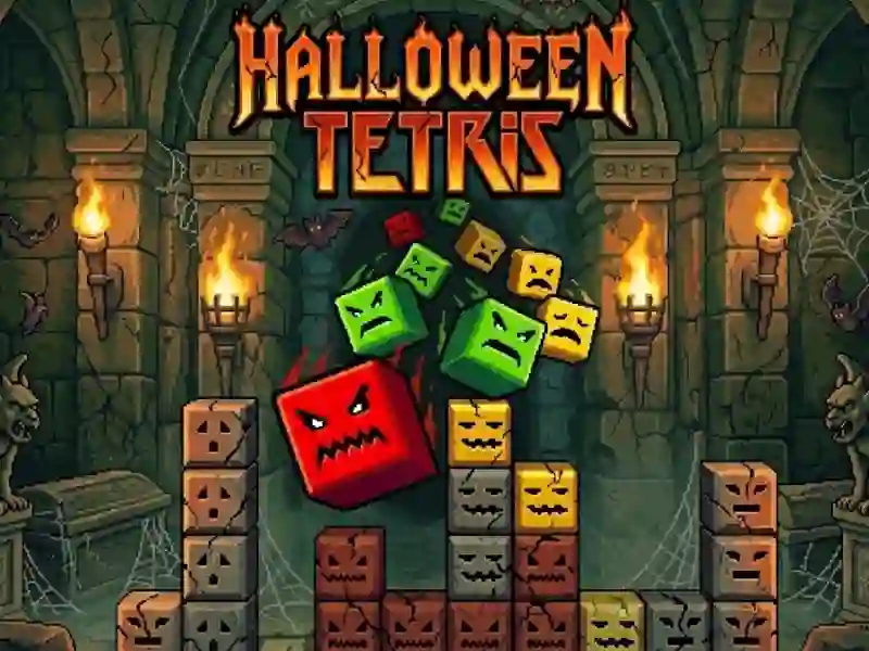 თამაში Halloween Tetris ონლაინ