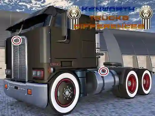 თამაში Kenworth Trucks Differences ონლაინ
