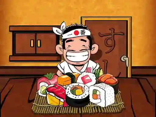 თამაში Sushi Matching ონლაინ