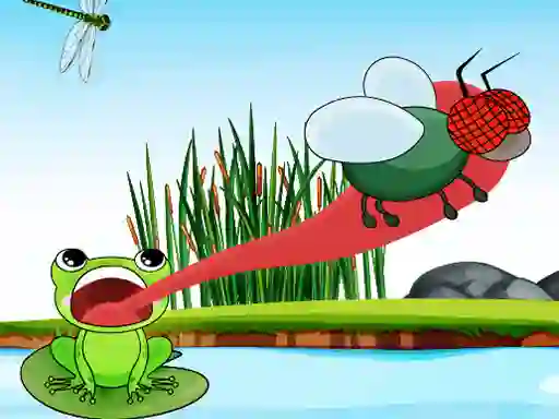 თამაში Hungry Frog ონლაინ