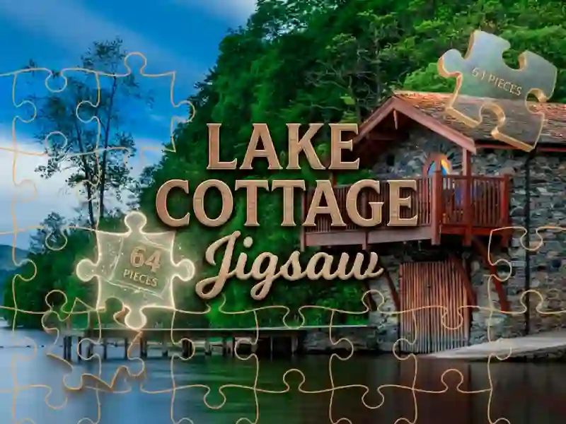 თამაში Lake Cottage Jigsaw ონლაინ