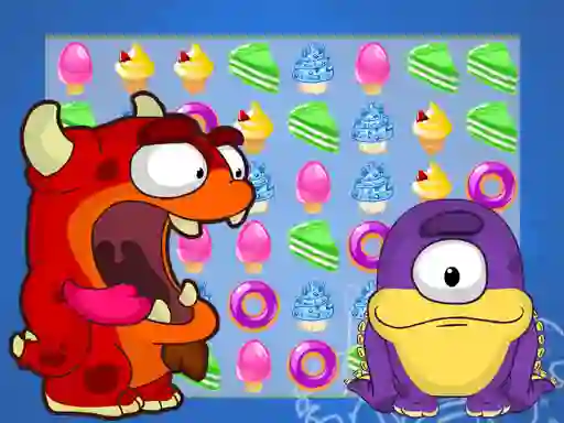 თამაში Candy Monster Match 3 ონლაინ