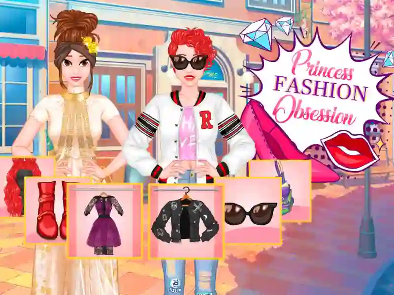 თამაში Princess Fashion Obsession ონლაინ