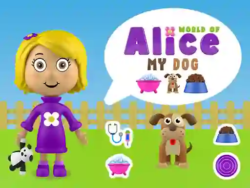 თამაში World of Alice My Dog ონლაინ