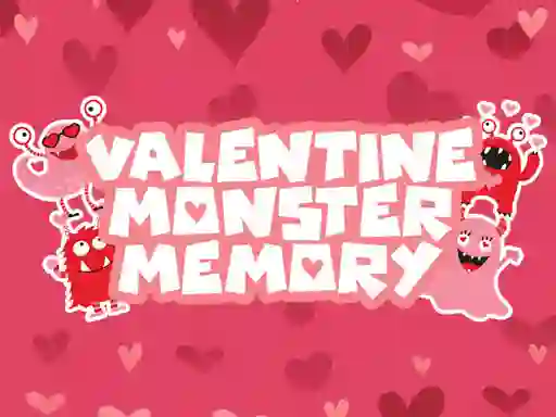 თამაში Valentine Monster Memory ონლაინ