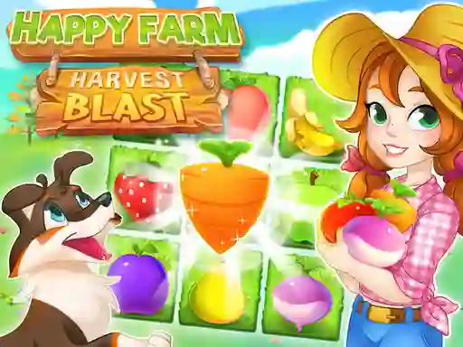 თამაში Happy Farm Harvest Blast ონლაინ