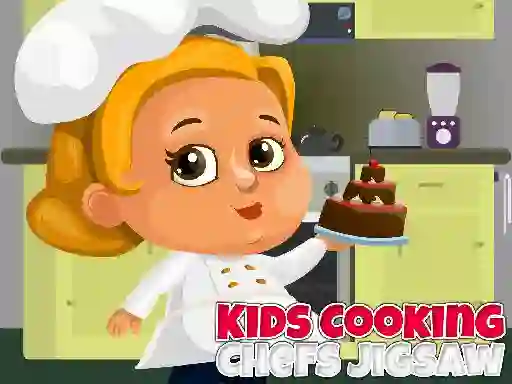 თამაში Kids Cooking Chefs Jigsaw ონლაინ