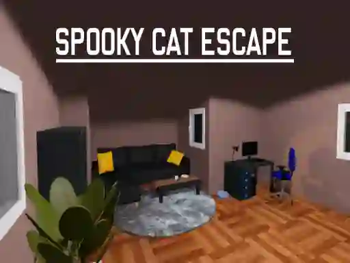 თამაში Spooky Cat Escape ონლაინ