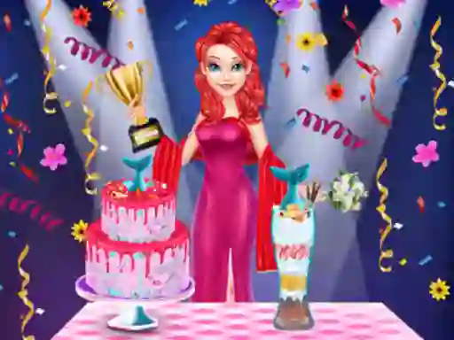 თამაში Mermaid Cake Cooking Design ონლაინ