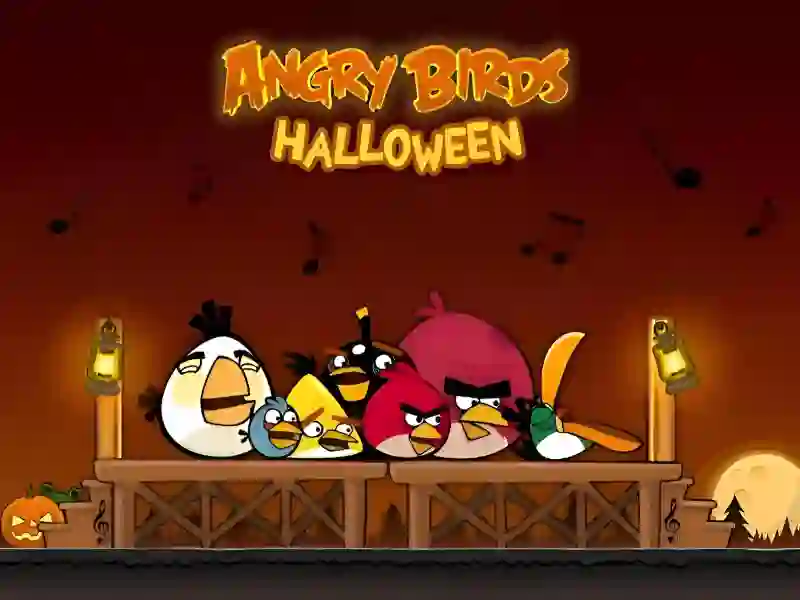 თამაში Angry birds Halloween HD ონლაინ