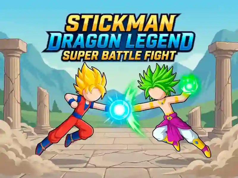 თამაში Stickman Dragon Legend Super Battle Fight ონლაინ