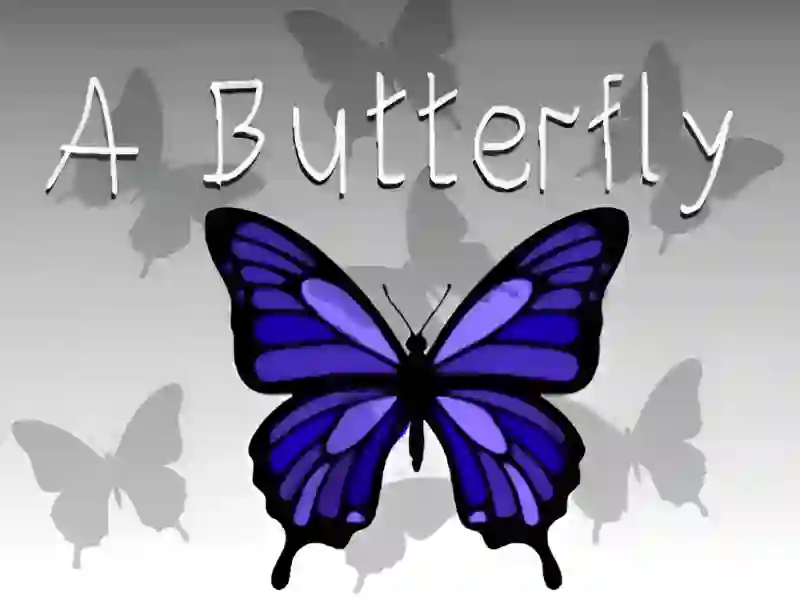 თამაში A Butterfly ონლაინ