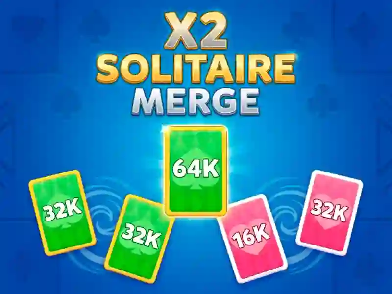 თამაში X2 Solitaire Merge ონლაინ