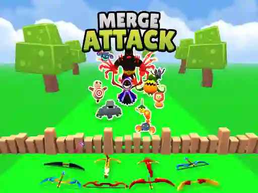 თამაში Merge Monster Attack ონლაინ