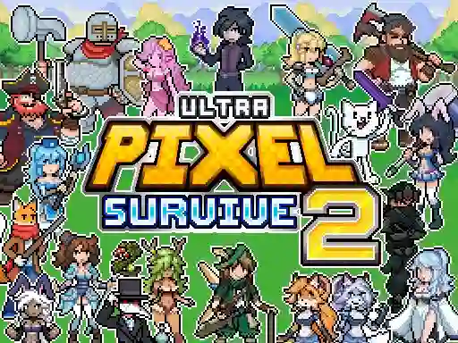 თამაში Ultra Pixel Survive 2 ონლაინ