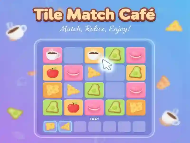 თამაში Tile Match Cafe ონლაინ