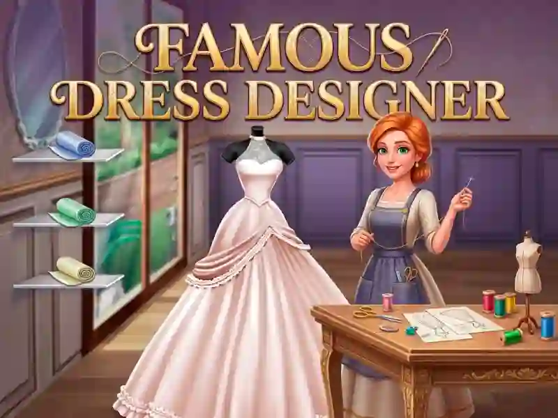 თამაში Famous Dress Designer ონლაინ